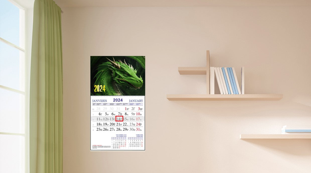 Wall calendar SOLO
